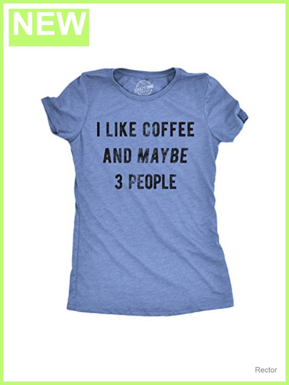 Coffee Lover Graphic T-Shirt Slim Fit Short Sleeve Crew Neck Tee